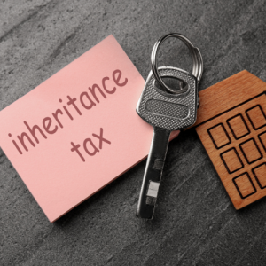 Inheritance tax and keys image